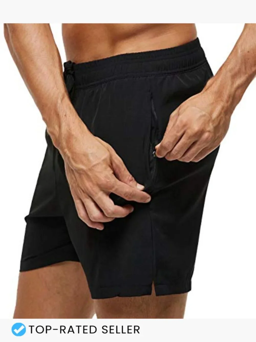 Men's Swim Trunks Quick Dry with Zipper Pockets Mesh Lining UPF 50+